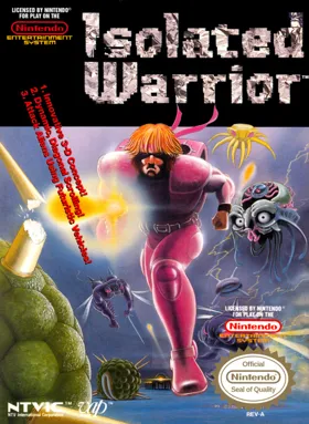 Isolated Warrior (USA) box cover front